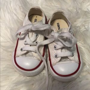 Size 4 White Converse